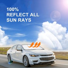 For 2016-2025 Chevy Malibu Car Front Windshield Sun Shade Reflective UVs Cover (Option: W13455760)