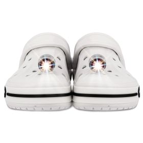 Headlights for Shoes;  2Pcs LED Light for Clogs IPX5 Waterproof Shoes Lights Charms for Dog Walking;  Handy Camping;  lasting 72 hours glow;  Sui (Color: Red)
