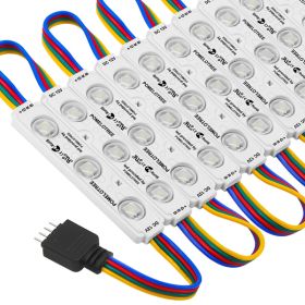 Waterproof 5050 SMD RGB LED Module Light Store Front Window Letters Sign Lamp (Color: as picture)